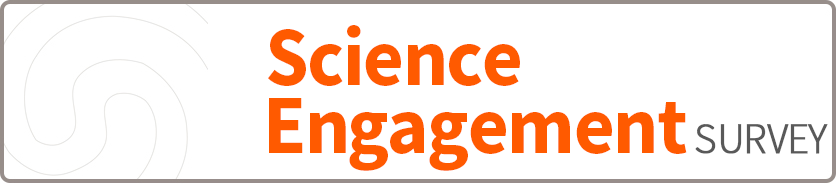 Science Engagement survey button